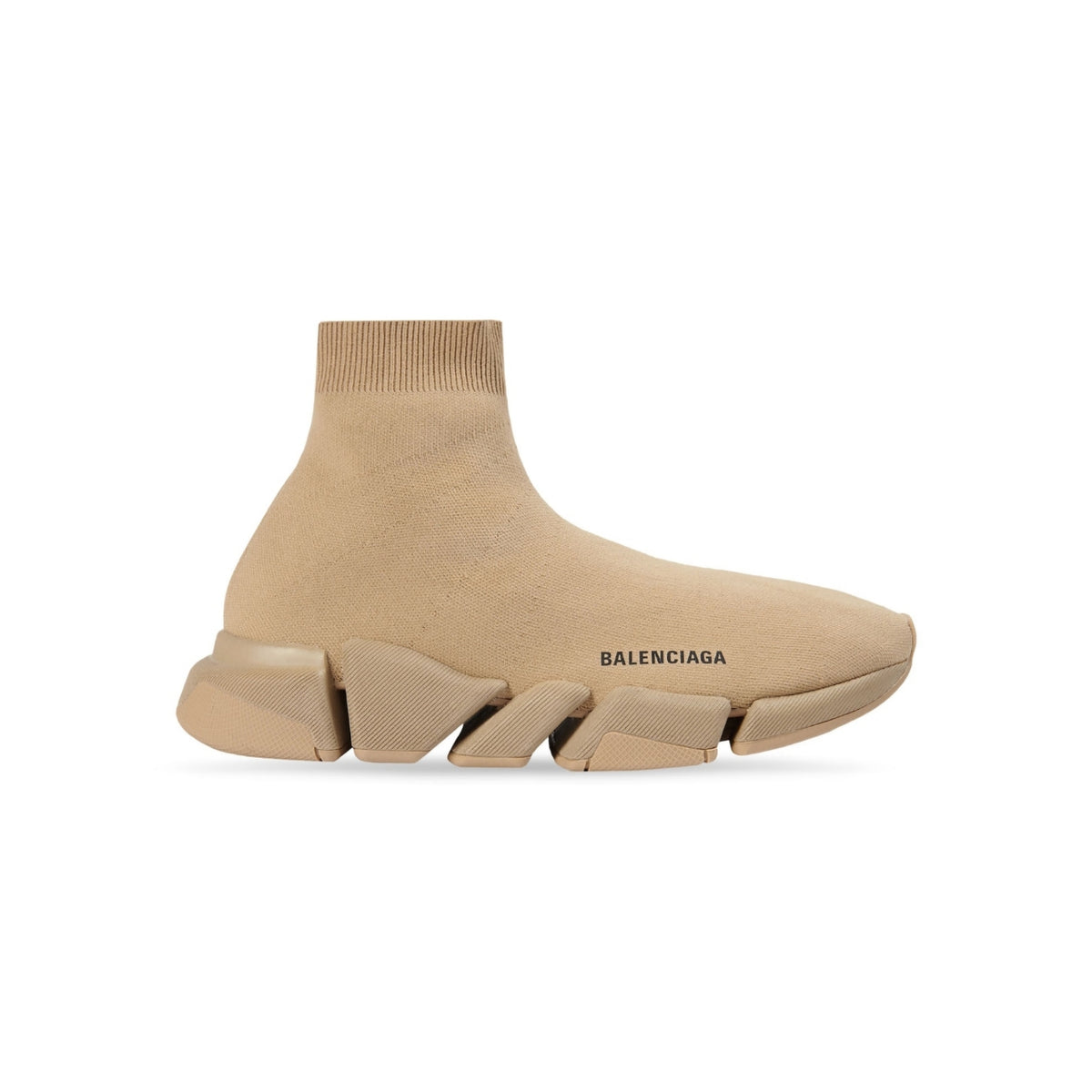 Balenciaga speed 2 mononcolor recycled knit sneakers