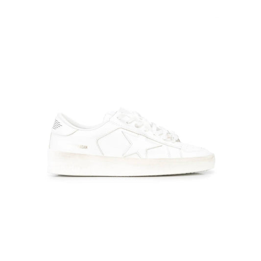 Golden goose Stardan in total white leather