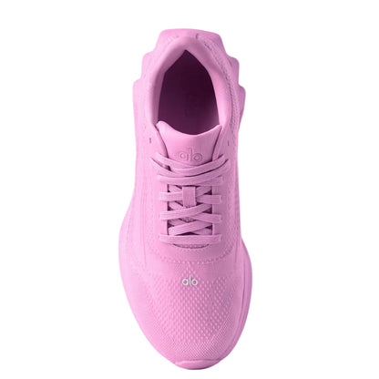 alo yoga  runner candy heart pink