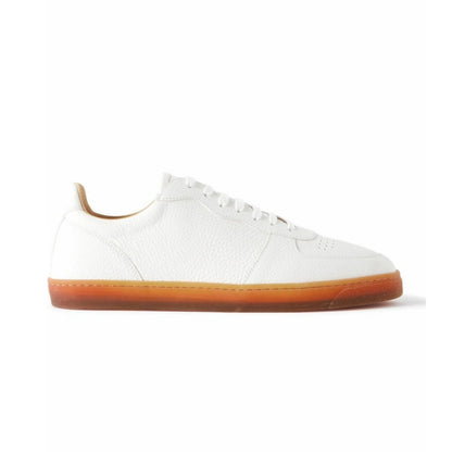 Brunello Cucinelli
White Hybrid Pebbled Sneaker