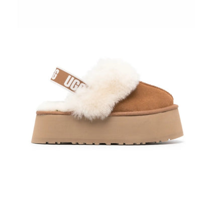 UGG Wmns Funkette Slipper Chestnut'