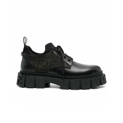 FENDI Black Fendi Force Lace-Up Shoes