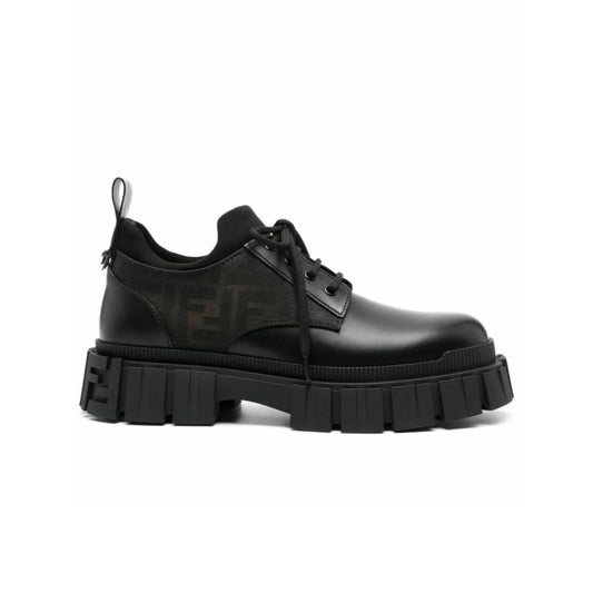 FENDI Black Fendi Force Lace-Up Shoes