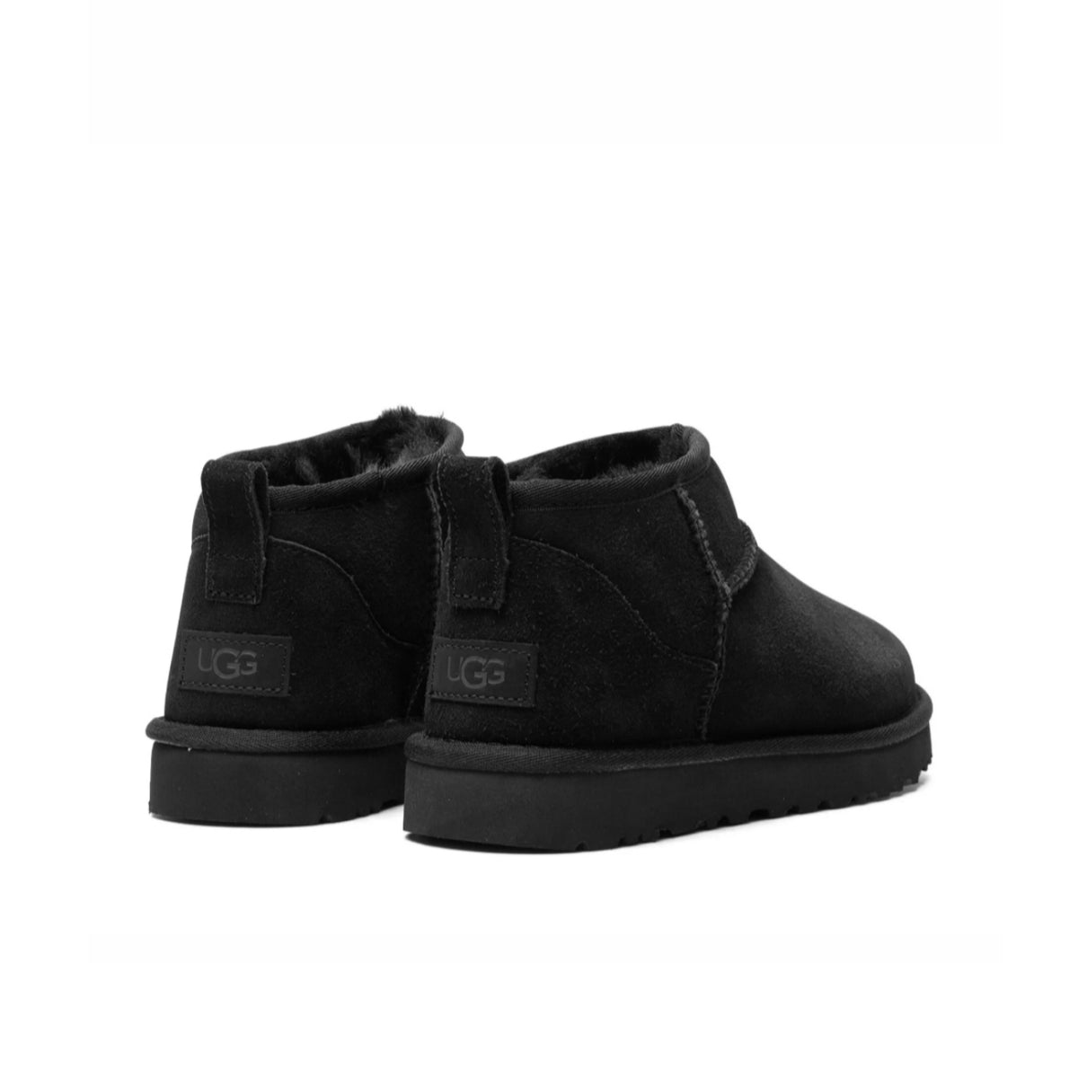 UGG ultra mini triple black boots