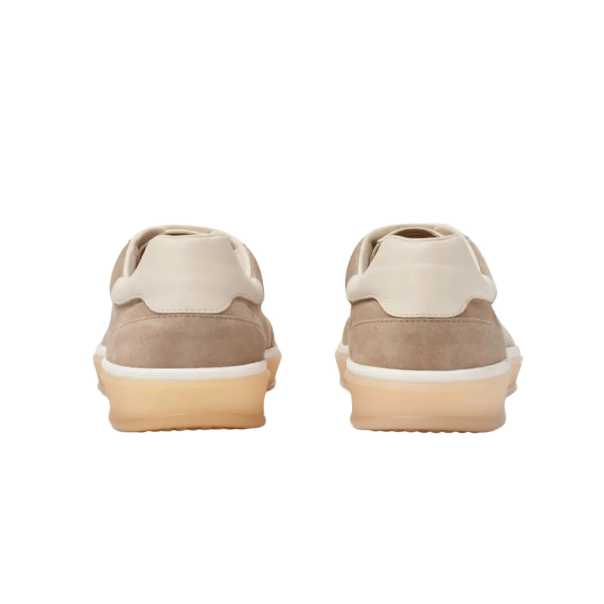 Loro Piana Tennis Walk suede-trimmed denim sneakers