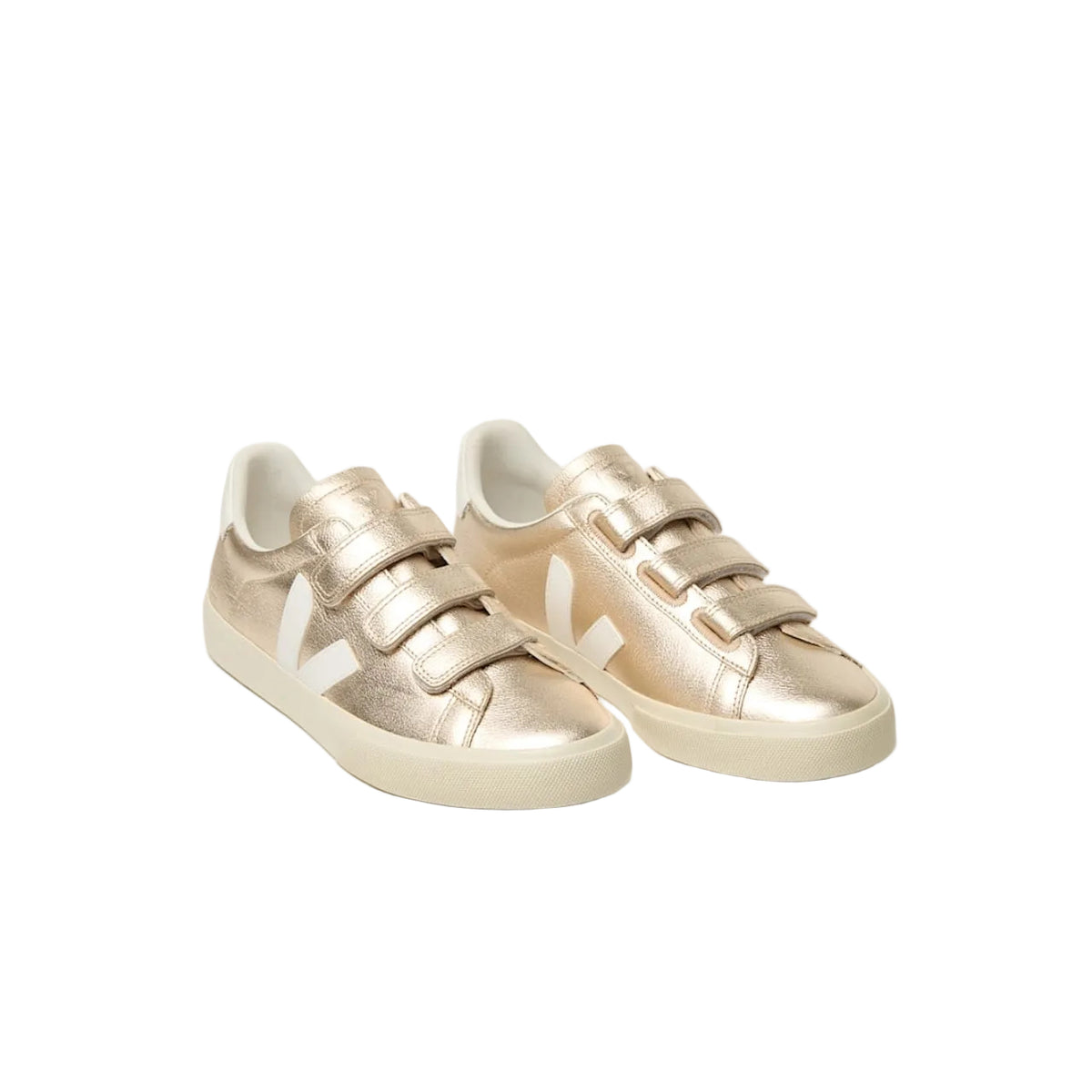 veja RECIFE LEATHER PLATINE WHITE