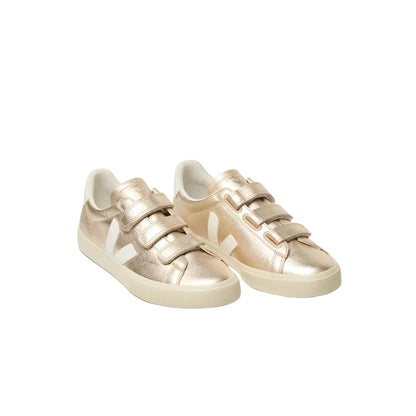veja RECIFE LEATHER PLATINE WHITE