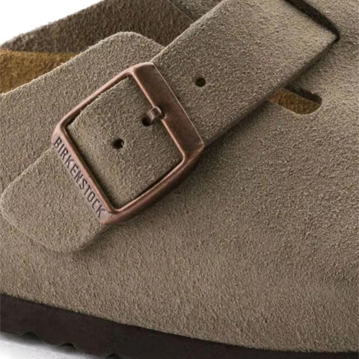 Birekenstock buckle - fastening sude sandals