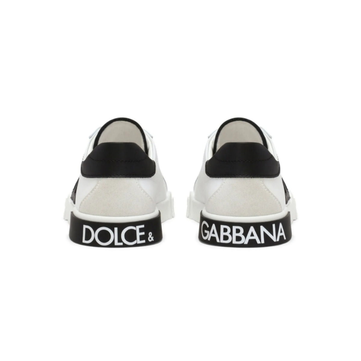 Dolce and Gabbana Portofino vintage calfskin sneakers