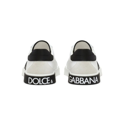 Dolce and Gabbana Portofino vintage calfskin sneakers