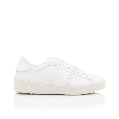 VALENTINO GARAVANI
Rockstud Untitled Open Leather Sneaker With Tonal Studs