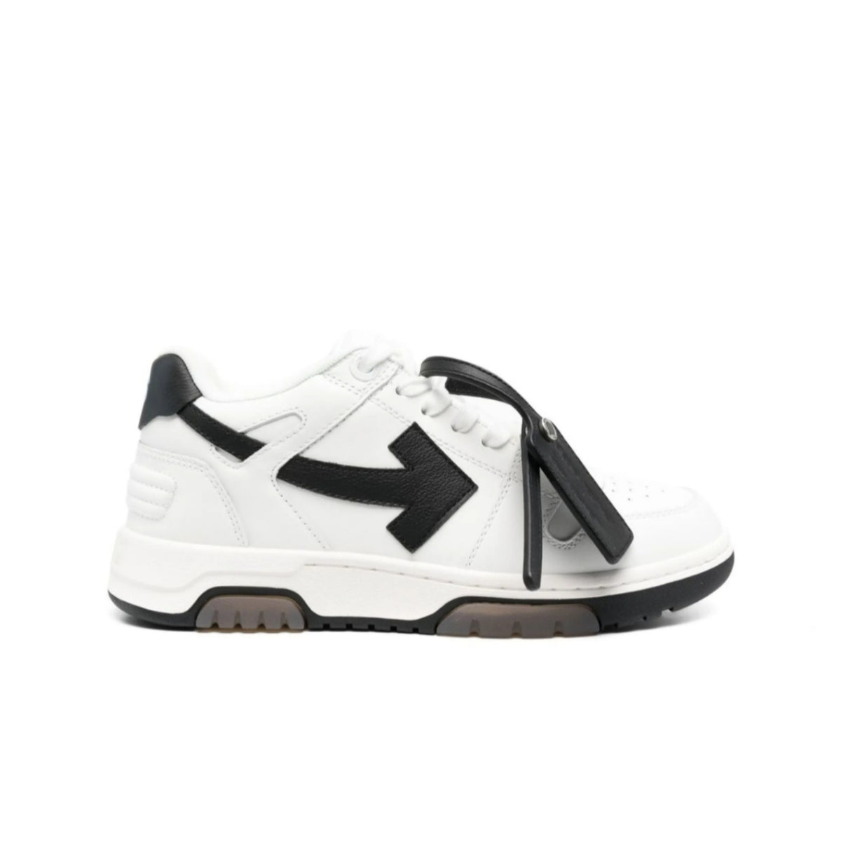 Off - White out of office ooo lowtops " White Black FW32"