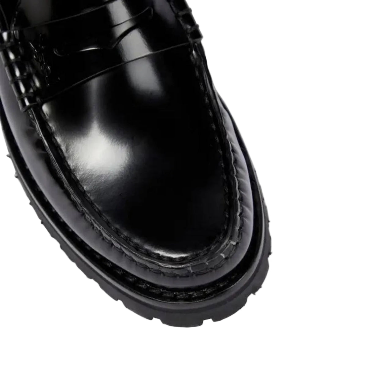 Saint Laurent - Le Loafer leather penny loafers