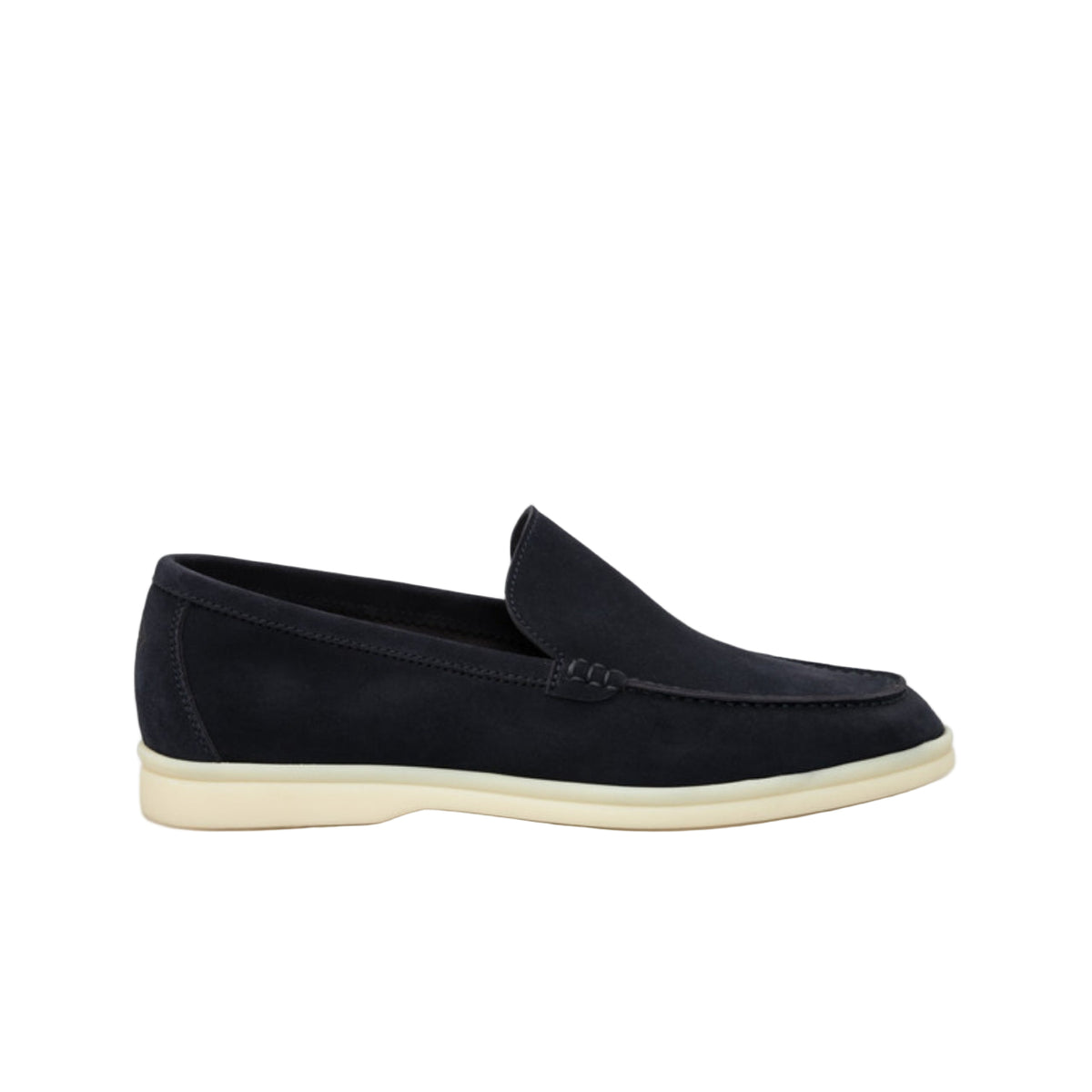 Loro piana summer Walk suede loafers in Black