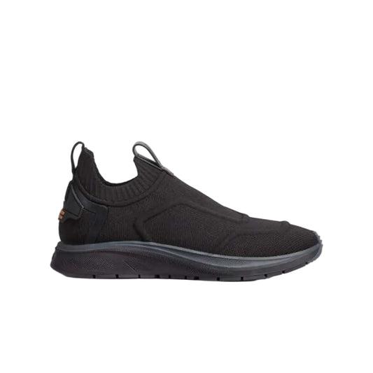 Zegna Round-Toe Slip-On Sneakers