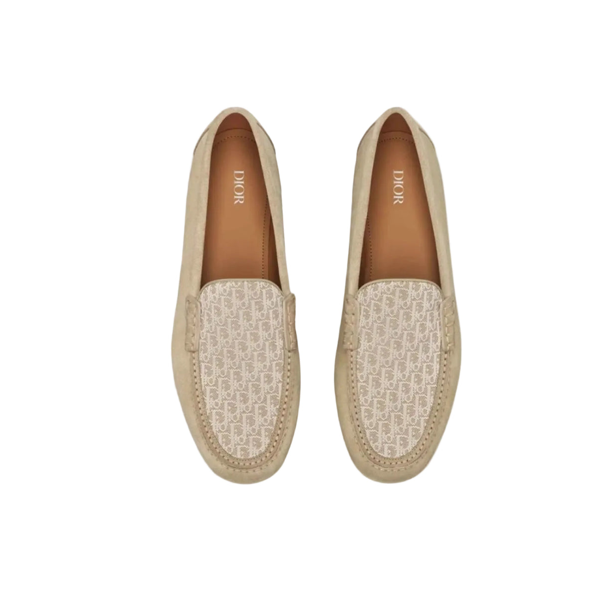 Dior Granville Loafer
Suede with Beige Dior Oblique Jacquard