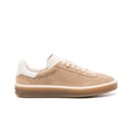 Loro Piana Tennis Walk Sneaker In Suede Calf Split Windy Dunes