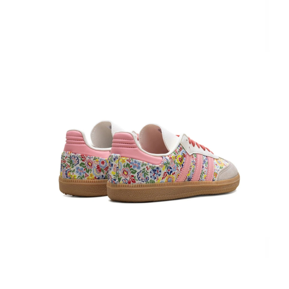 adidas Samba OG Sneaker "Multicolor/Beige/Pink/Gum"  Liberty London