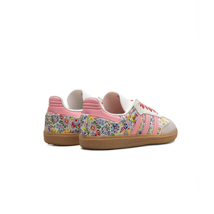 adidas Samba OG Sneaker "Multicolor/Beige/Pink/Gum"  Liberty London
