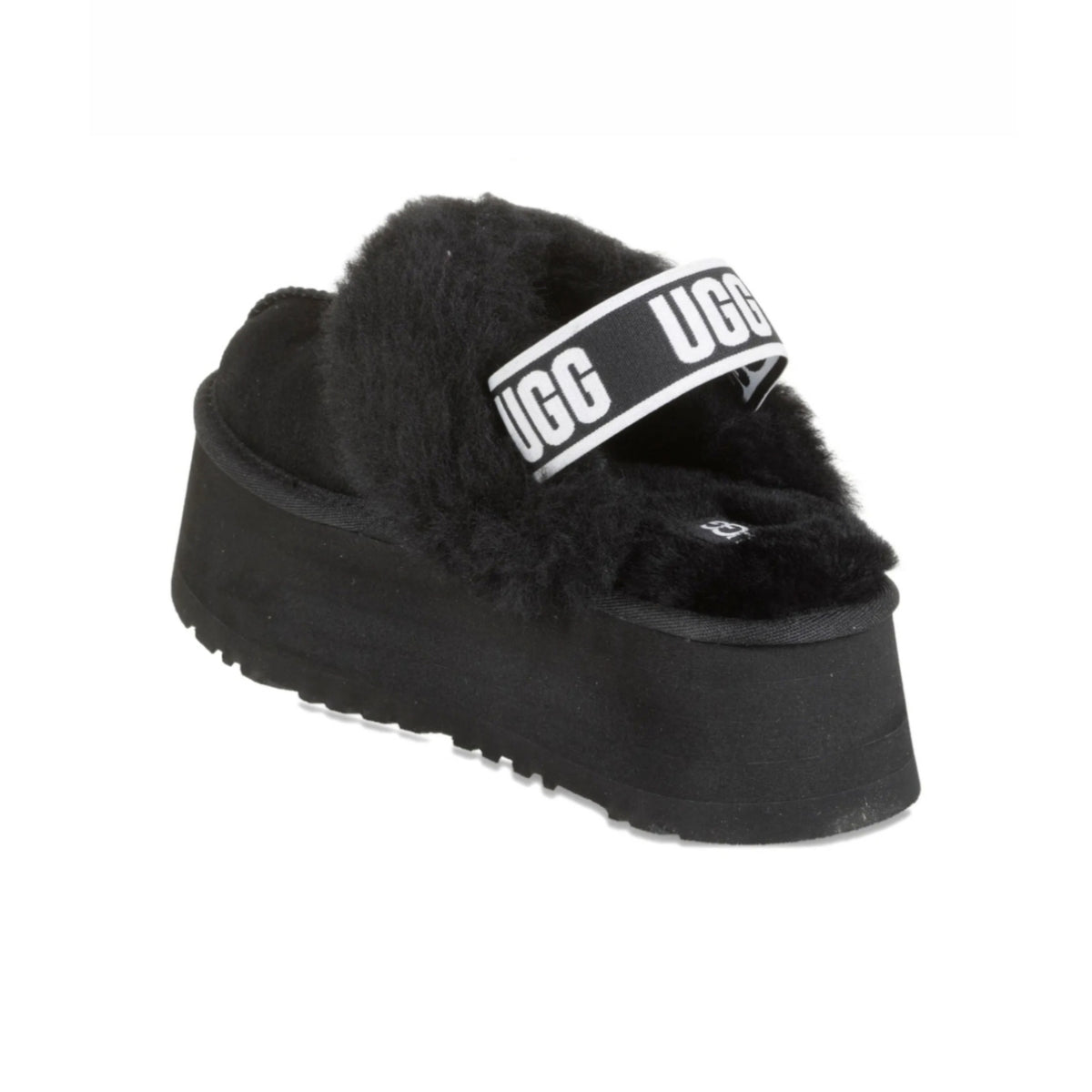 UGG Wmns Funkette Slipper Black'