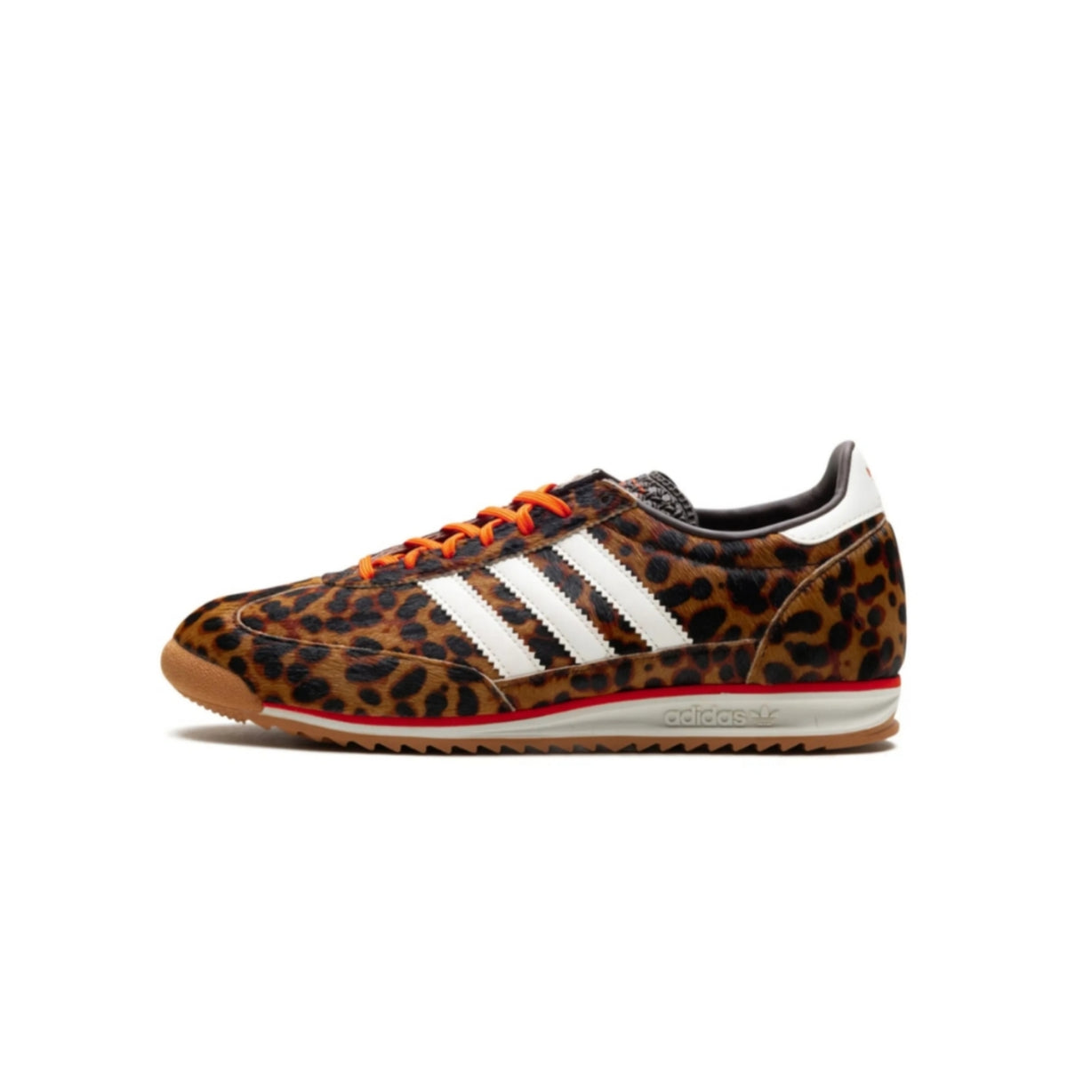 adidas Women's SL 72 OG "Leopard Print" - Brown