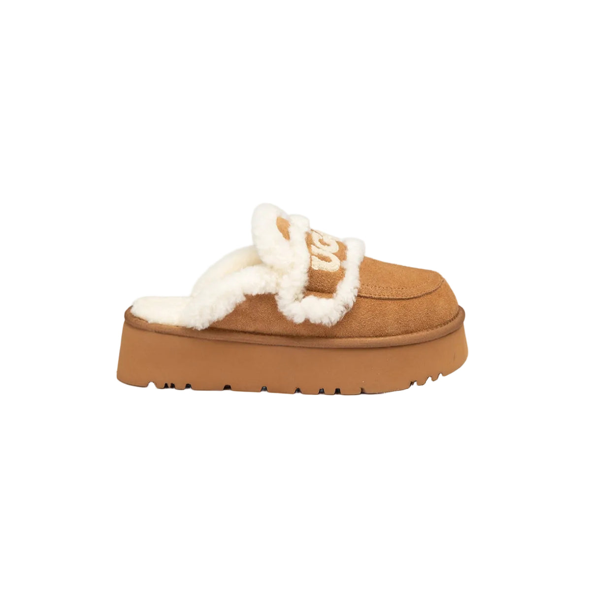 Ugg Violet Shearling Platform Slipper