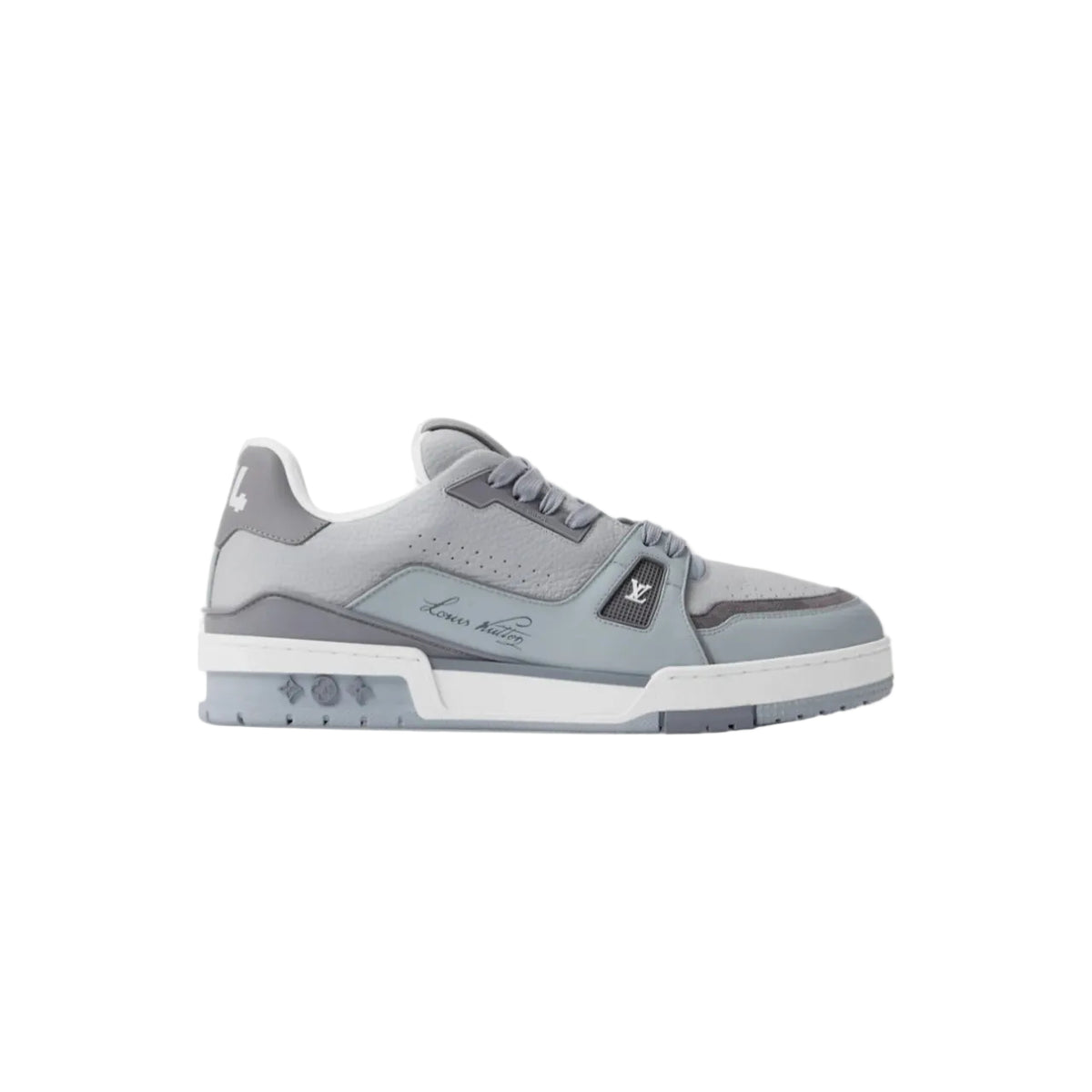 Louis Vuitton LV Trainer Grey tonal men's