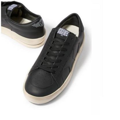 Golden goose Stardan in total Black leather