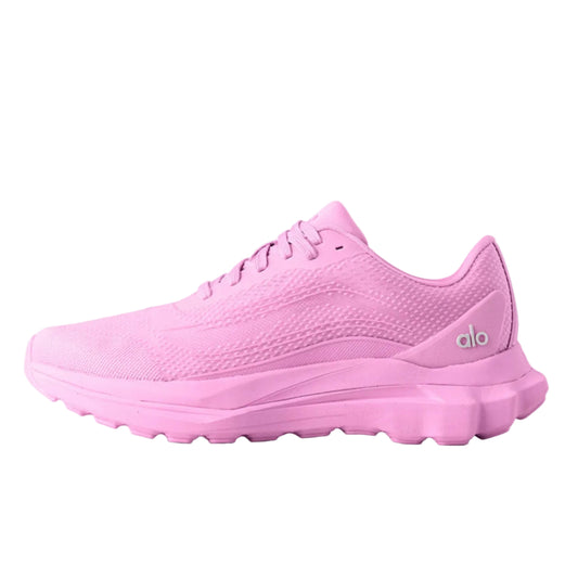 alo yoga  runner candy heart pink