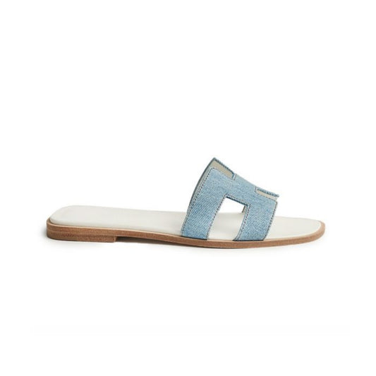 Hermes Oran bleu clair