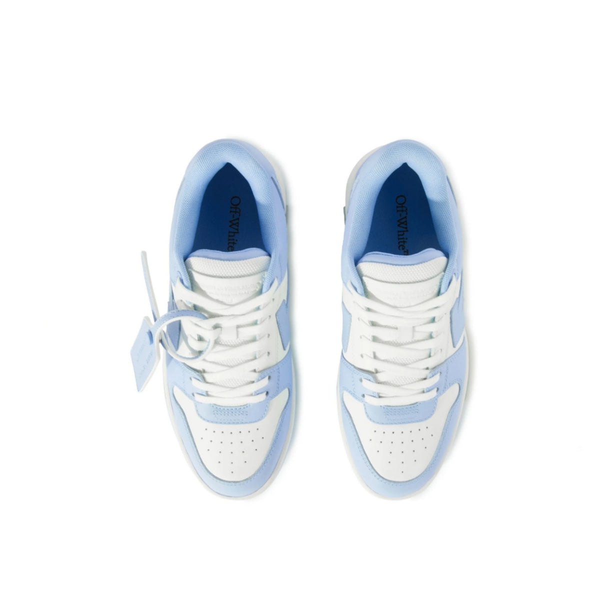 Off - White out of office ooo lowtops " white Blue FW32"