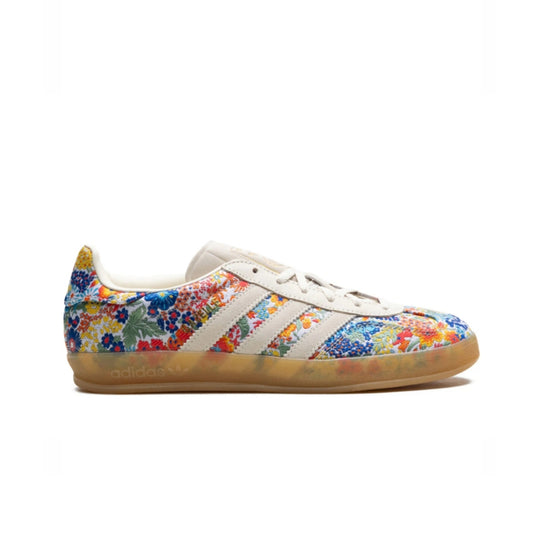 adidas Women's White X Liberty London Floral Embroidery Sneakers