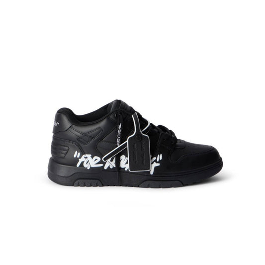 Off-White Black Out Of Office "For Walking" Sneakers