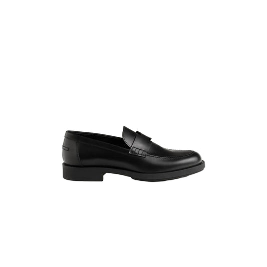 Hermes leather loafers