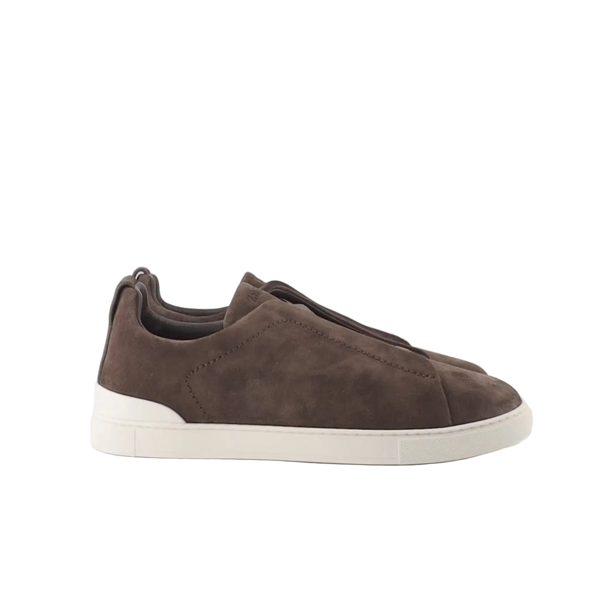 Zegna triple stitch Brown sneakers