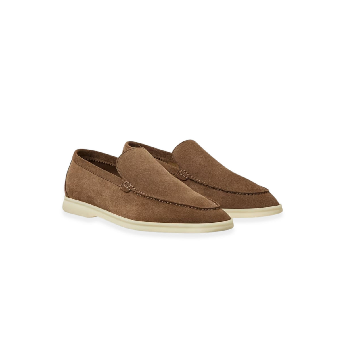 Loro piana Summerwalk suede loafers