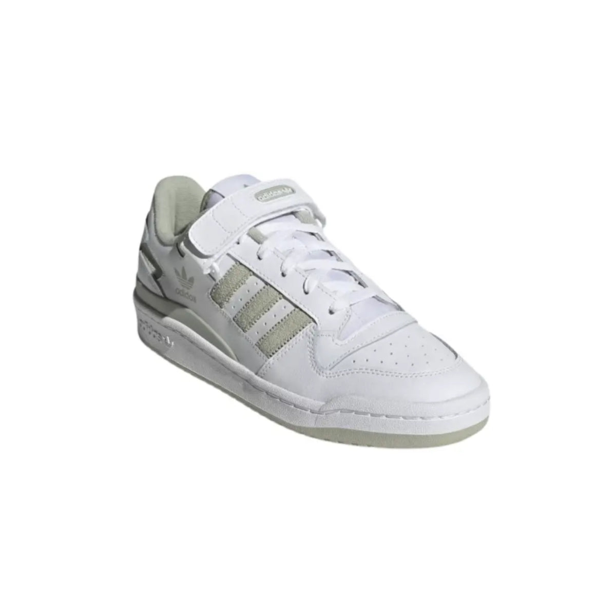 adidas originals Forum Low Sneaker White / Halo Green