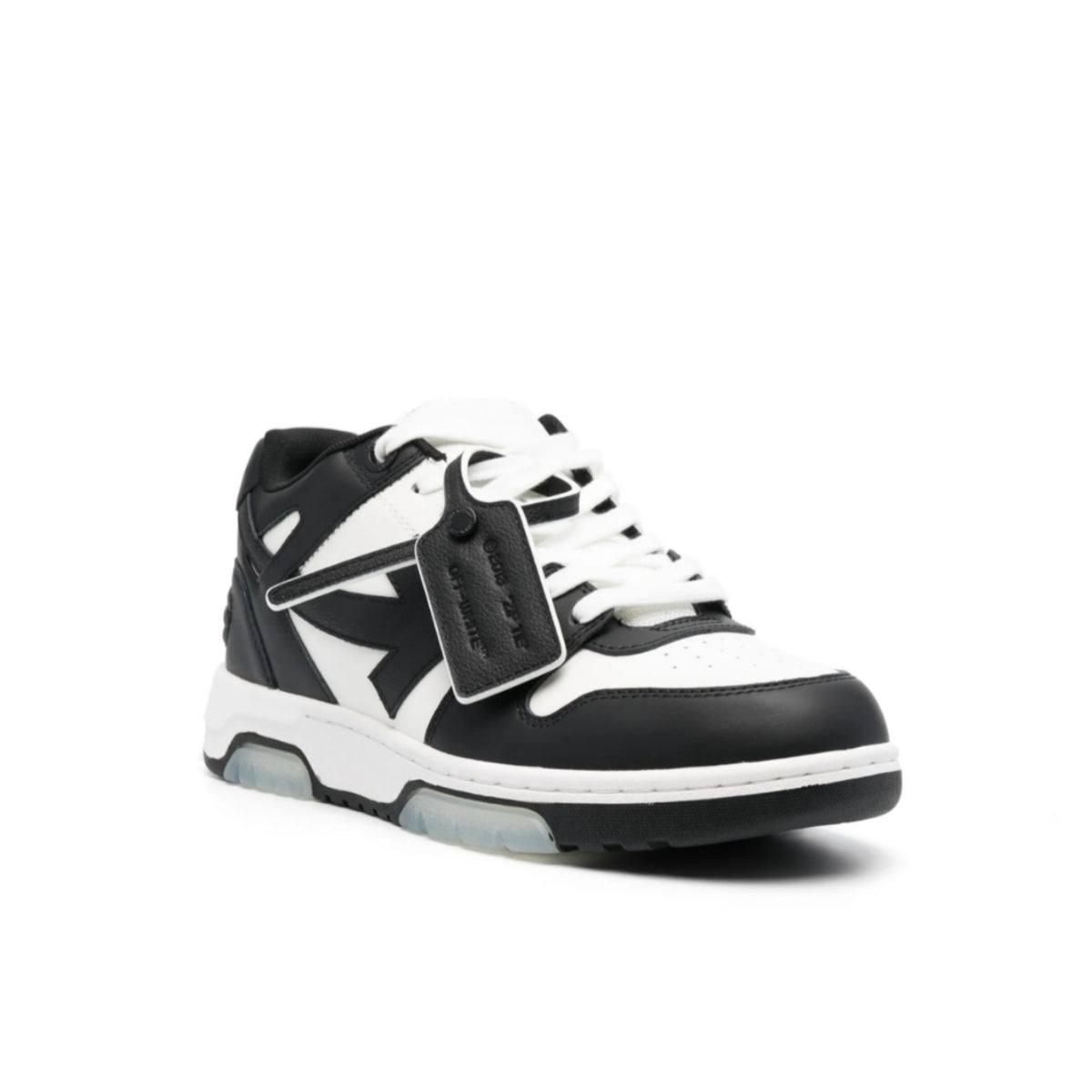 Off - White out of office ooo lowtops " Black panda FW32"