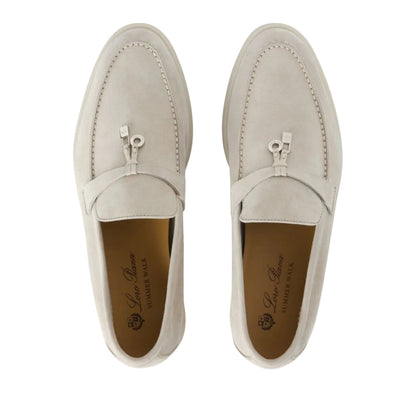Loro piana summer Walk suede loafers