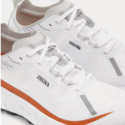 Zegna x Norda - 001 White Running Shoes