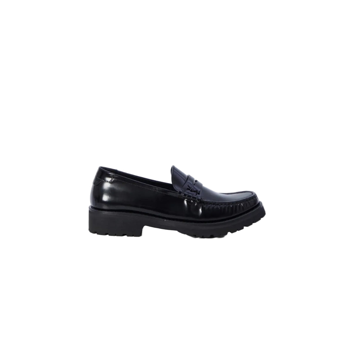 Saint Laurent - Le Loafer leather penny loafers
