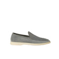 Loro piana summer Walk suede loafers in grey