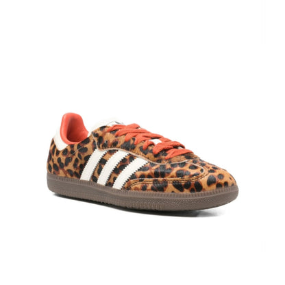 adidas samba OG animal-print striped trainers