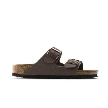 Birkenstock Arizona Birko-Flor Nubuck Narrow Fit Sandals Mocha
