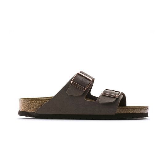 Birkenstock Arizona Birko-Flor Nubuck Narrow Fit Sandals Mocha