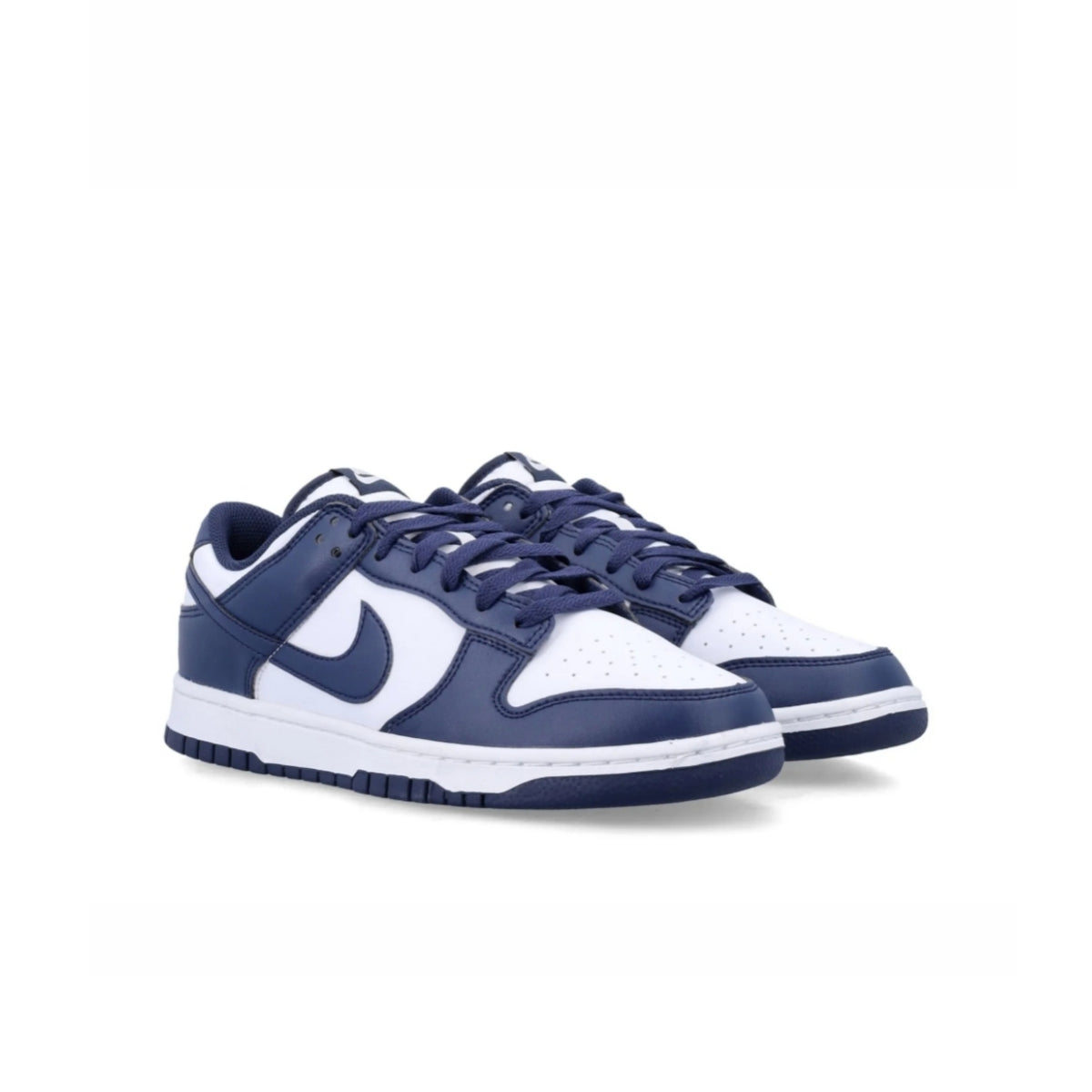Nike dunk low white midnight navy