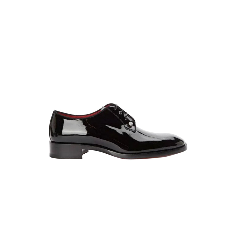 Christian Louboutin Chambeliss patent leather Derby shoes