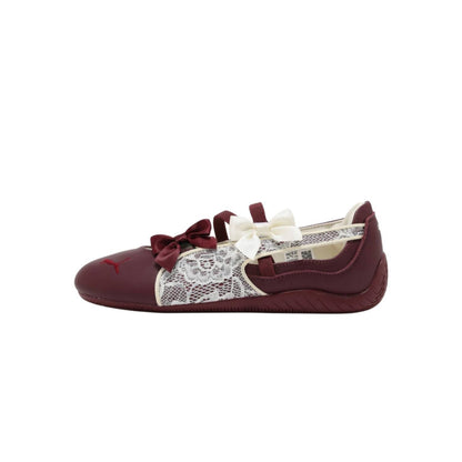 Puma Speedcat Ballet Lace Ribbon Maroon