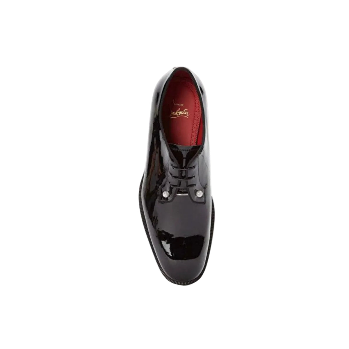 Christian Louboutin Chambeliss patent leather Derby shoes