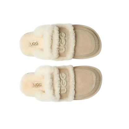 Ugg Violet Shearling Platform Slipper